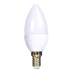 LED žárovka C37 E14 7W 560 lm teplá bílá GETI 
