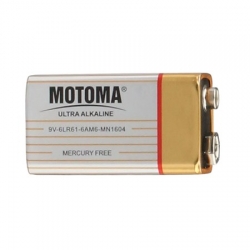 baterie MOTOMA 9V 6LR61-6AM6-MN1604 ULTRA 
