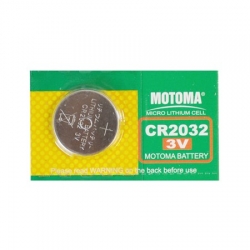 baterie MOTOMA CR2032 3V lithiová