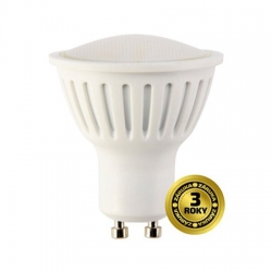 LED žárovka GU10 5W 400lm teplá bílá SOLIGHT