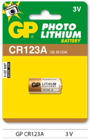 baterie GP CR123A-U1 3V B1501