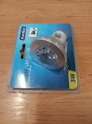 POWER-LED 3W GU10-WW teplá bílá