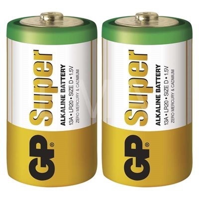 baterie GP 13A-S2 Super LR20 D 1,5V B1340